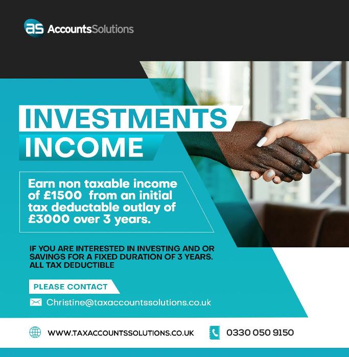 Accounts Solutions Investments Flyer